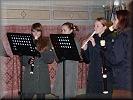 Vánoční koncert ZUŠ v Opočně - flétny