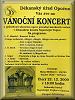 Vánoční varhanní koncert-plakát