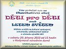 Děti pro děti - plakát