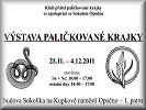 Paličkované krajky - plakát