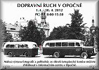 Dopravní ruch v Opočně - plakát