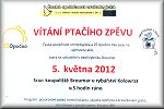 Vítání ptačího zpěvu - plakát