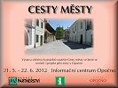 Cesty městy - plakár