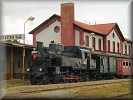 Opono - historical train in 2008