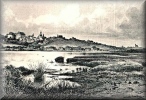 Karel Liebscher (1851-1906): panorama Opona pes Broumar