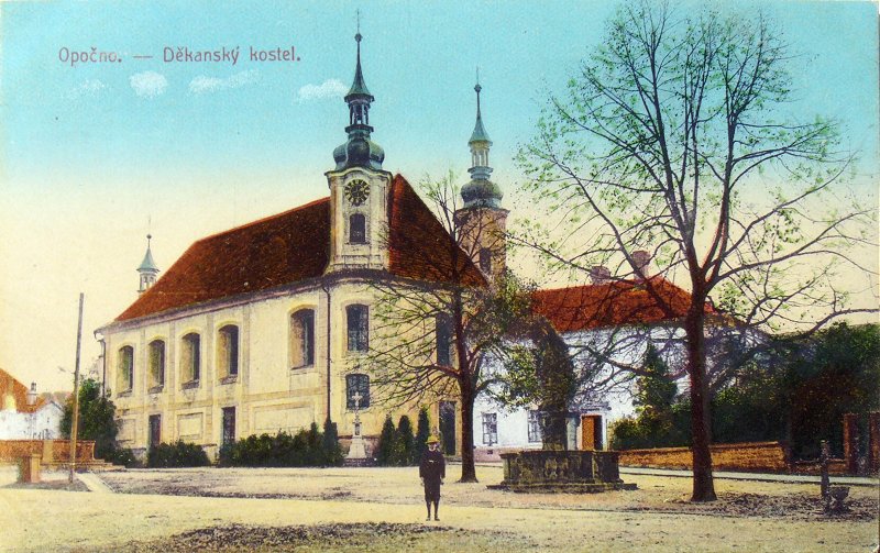 Opo�no, D�kansk� kostel 1911-2009
