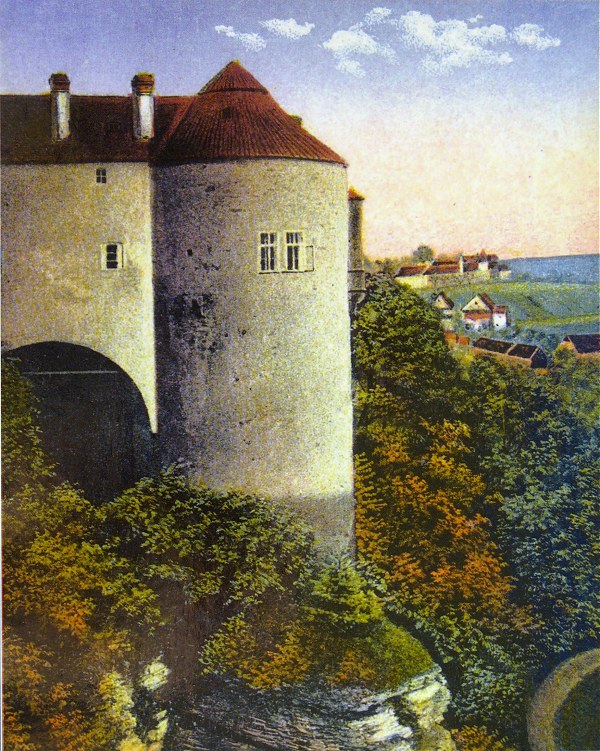 Opo�no castle tower 190x-200x