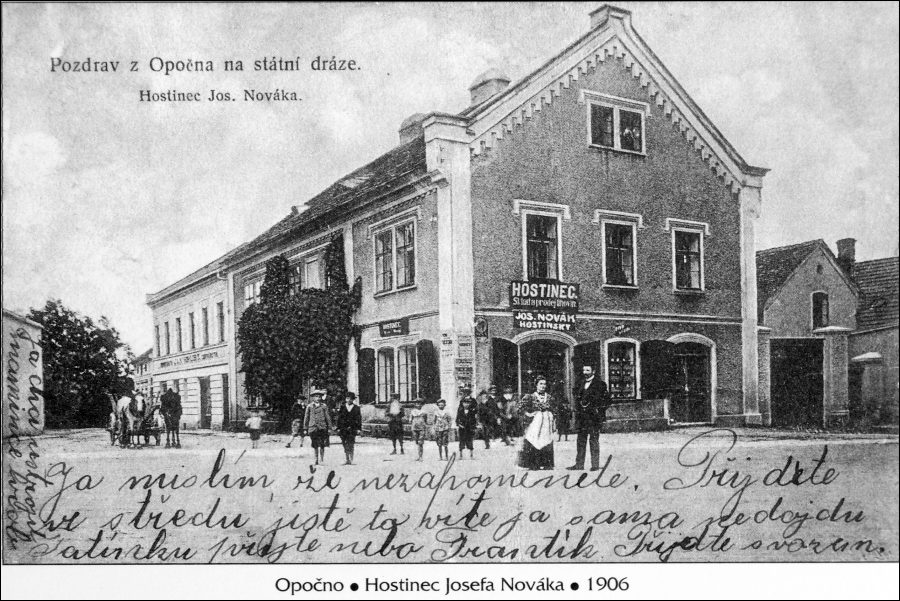 Opo�no, Hostinec Josefa Nov�ka