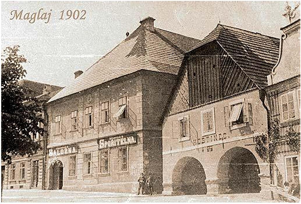 Opo�no, Maglaj, Mal� n�m�st� 1902-2009
